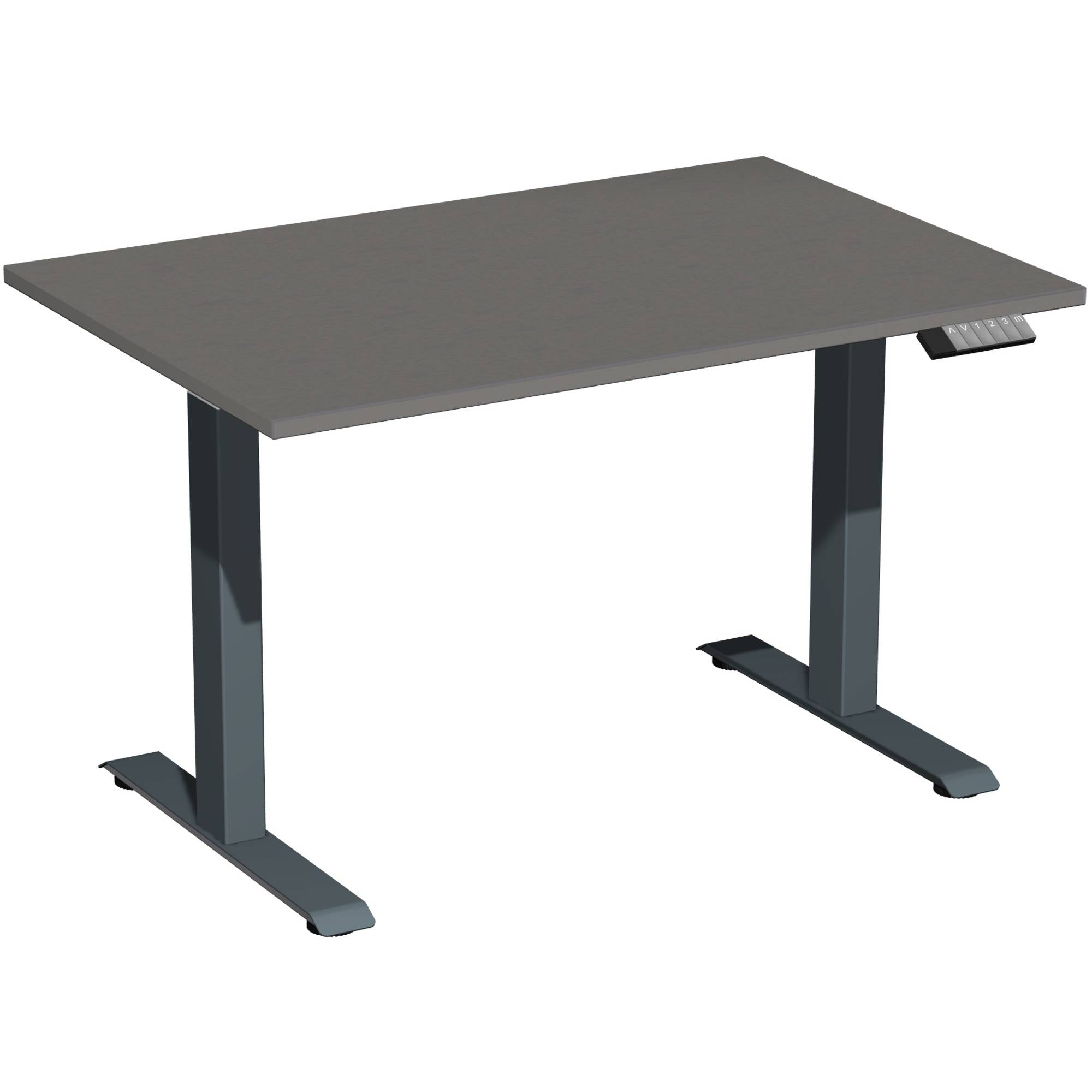 Geramöbel Tisch Elevate Plus 1200x800x630-1280mm an/on