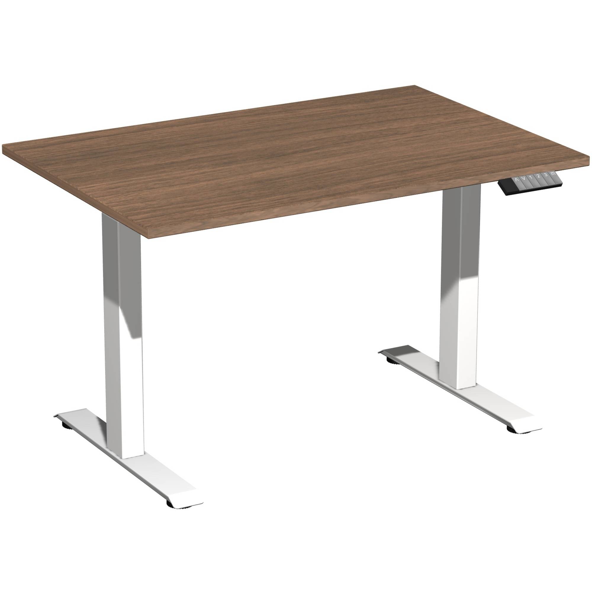 Geramöbel Tisch Elevate Basic 1200x800x730-1230mm ws/nu