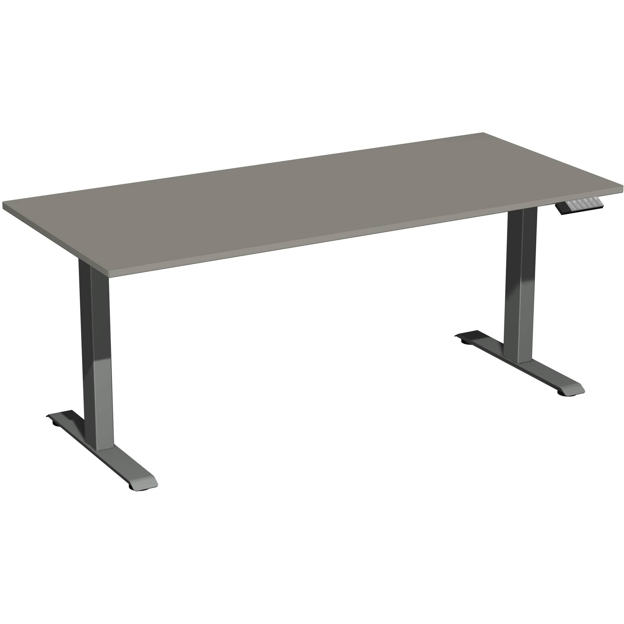 Geramöbel Tisch Elevate Basic 1800x800x730-1230mm an/on