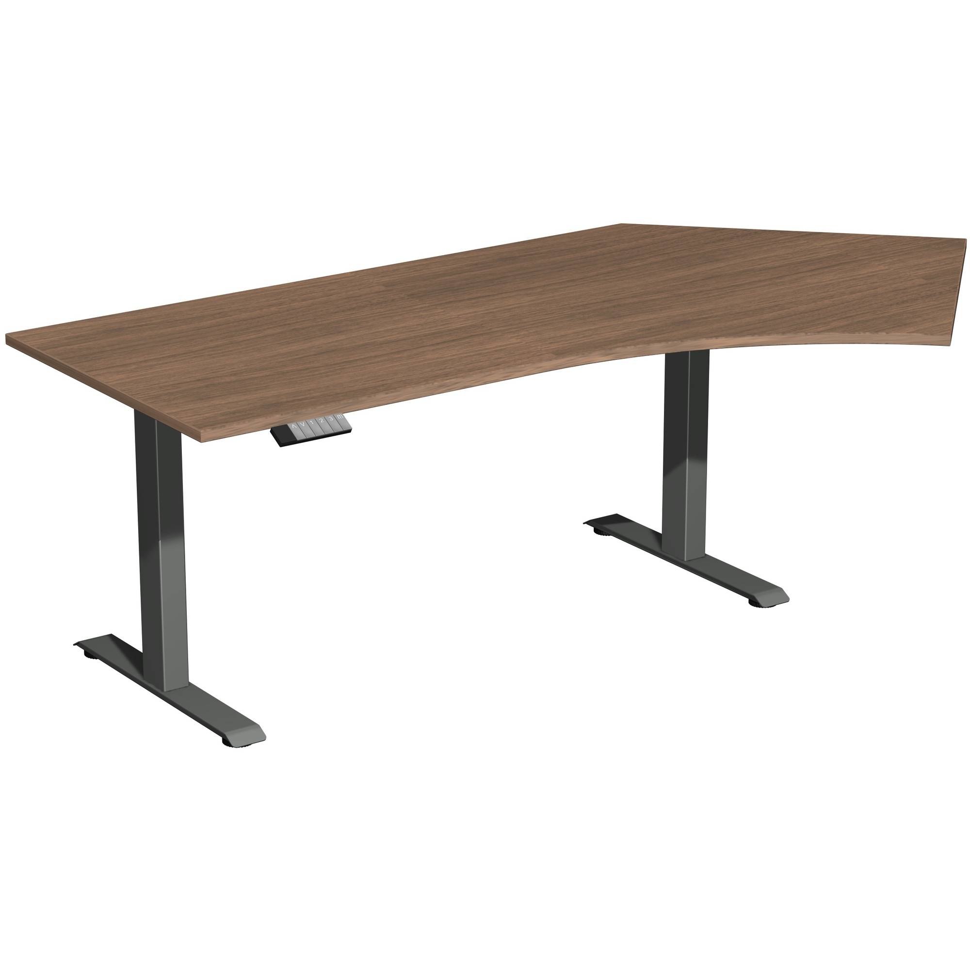 Geramöbel Tisch Elevate Plus 135 re 2166x1130x630-1280mm an/nu