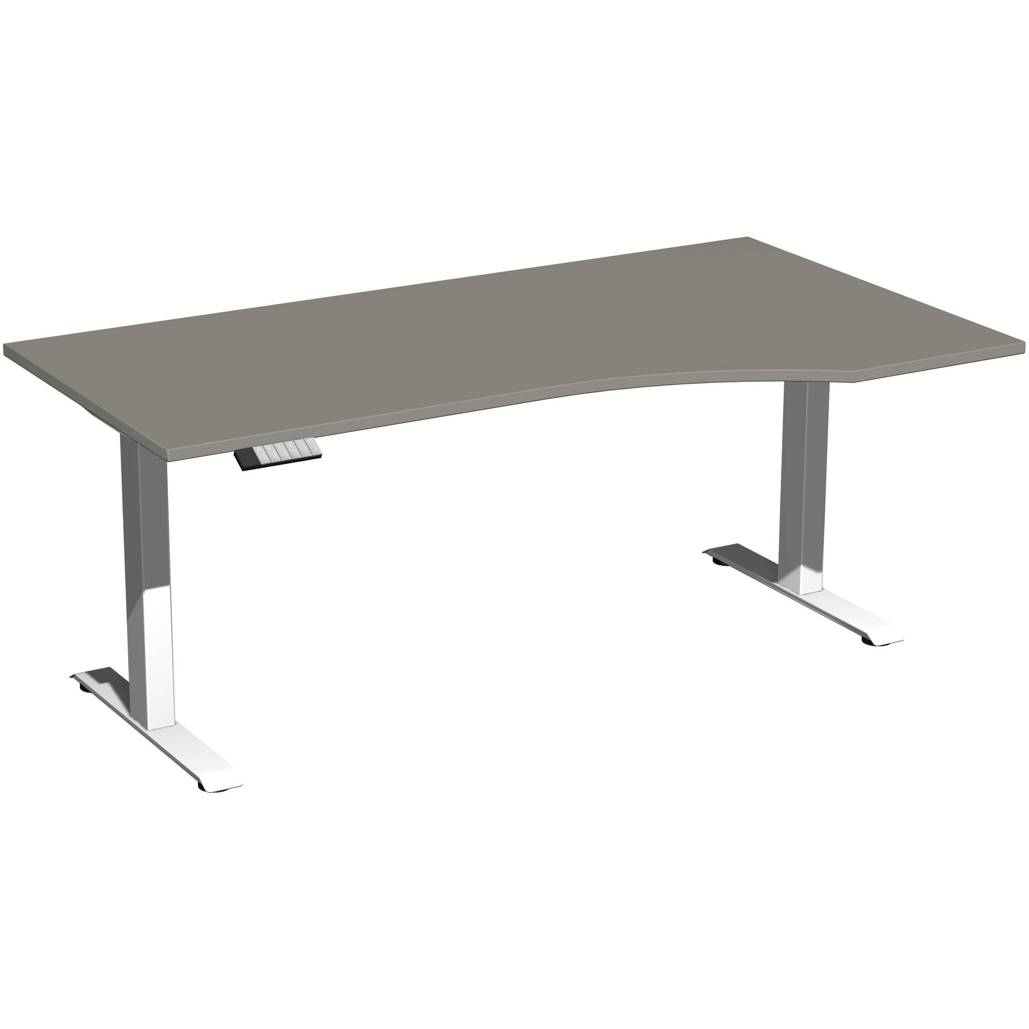 Geramöbel Tisch Elevate Plus 1800x1000x630-1280mm re ws/on