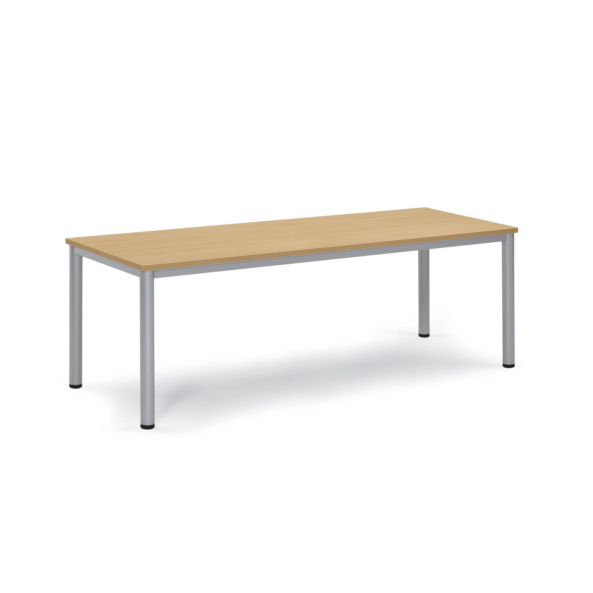 Besprechungstisch 200x80x72cm Gestell si Platte buche