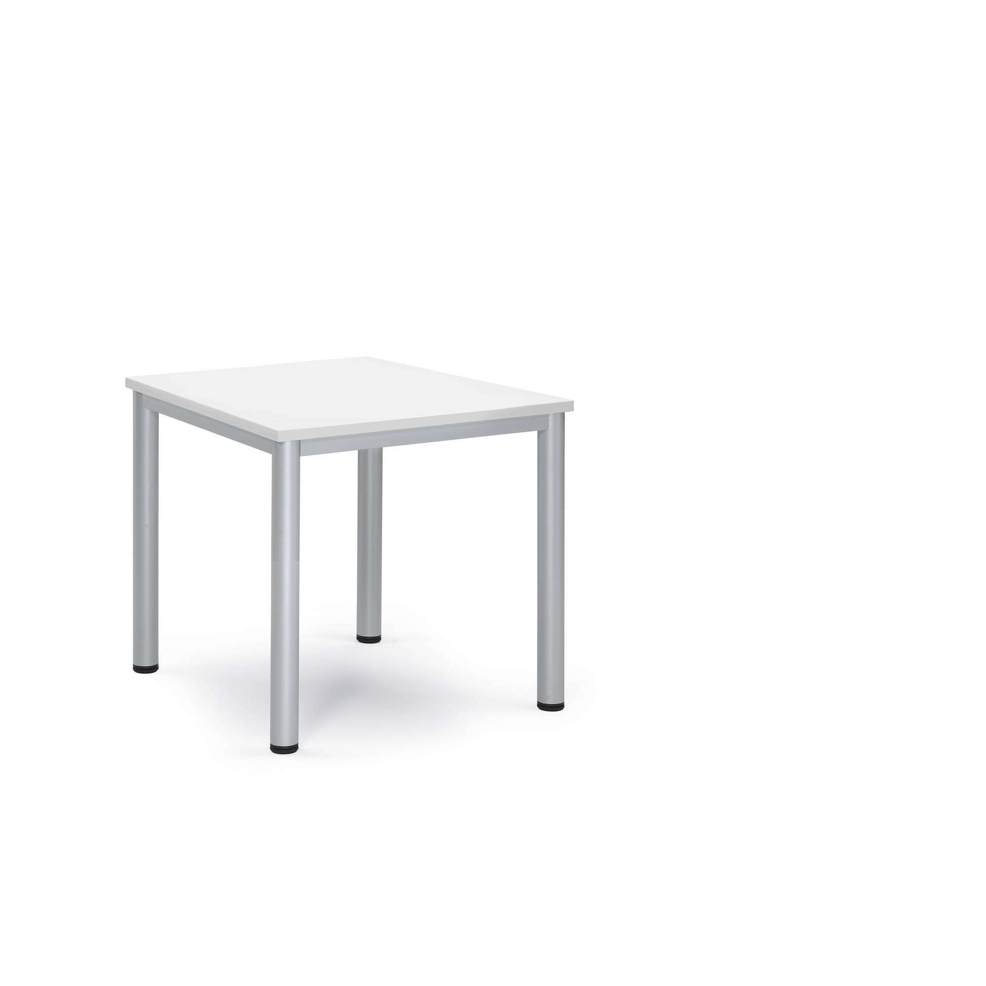 Besprechungstisch 80x80x72cm Gestell si Platte ws