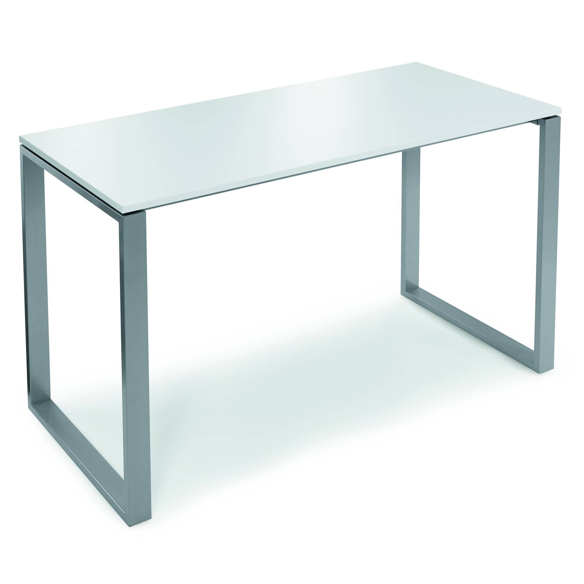 Stehtisch 160x80x110cm Gestell si Platte ws