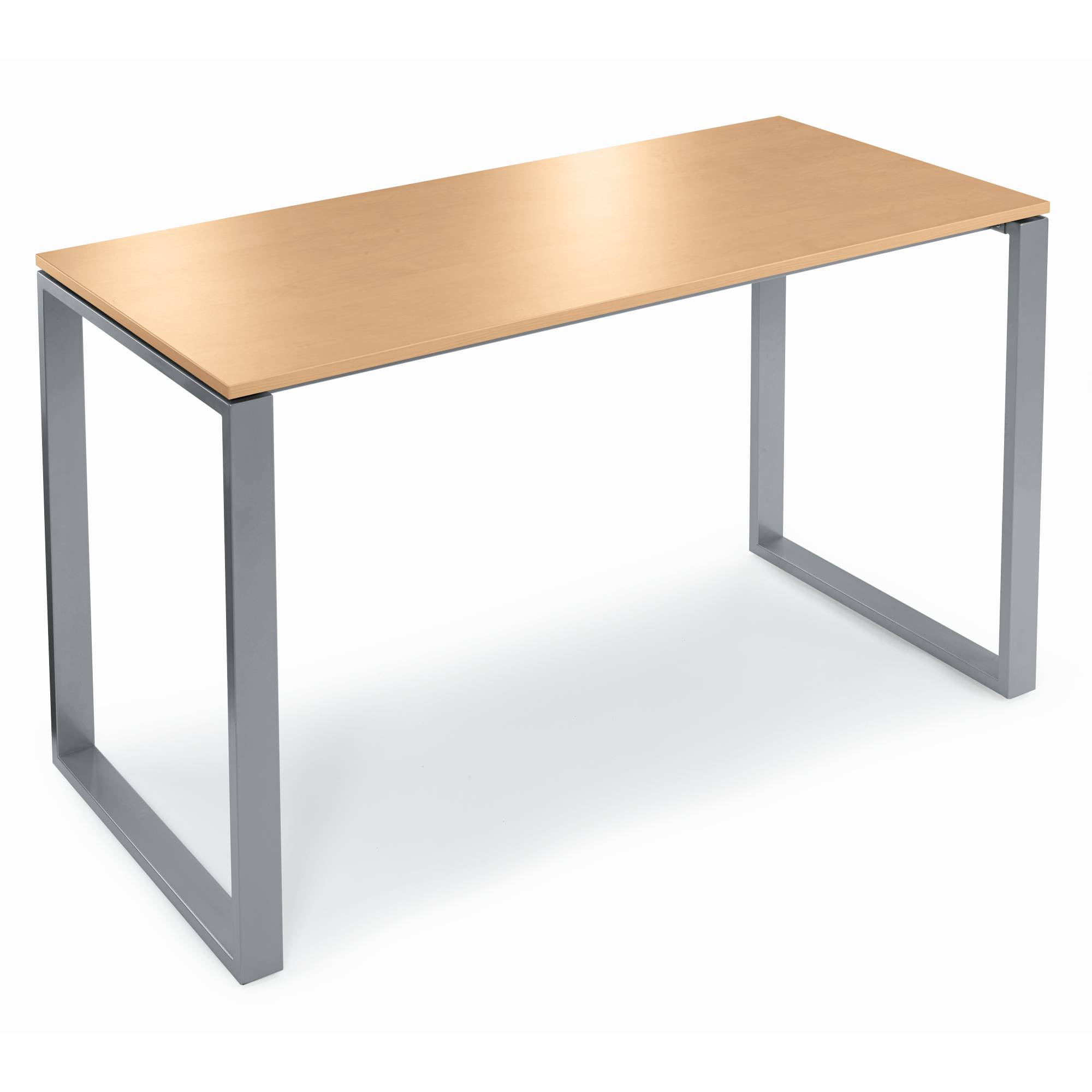 Stehtisch 160x80x110cm Gestell si Platte buche