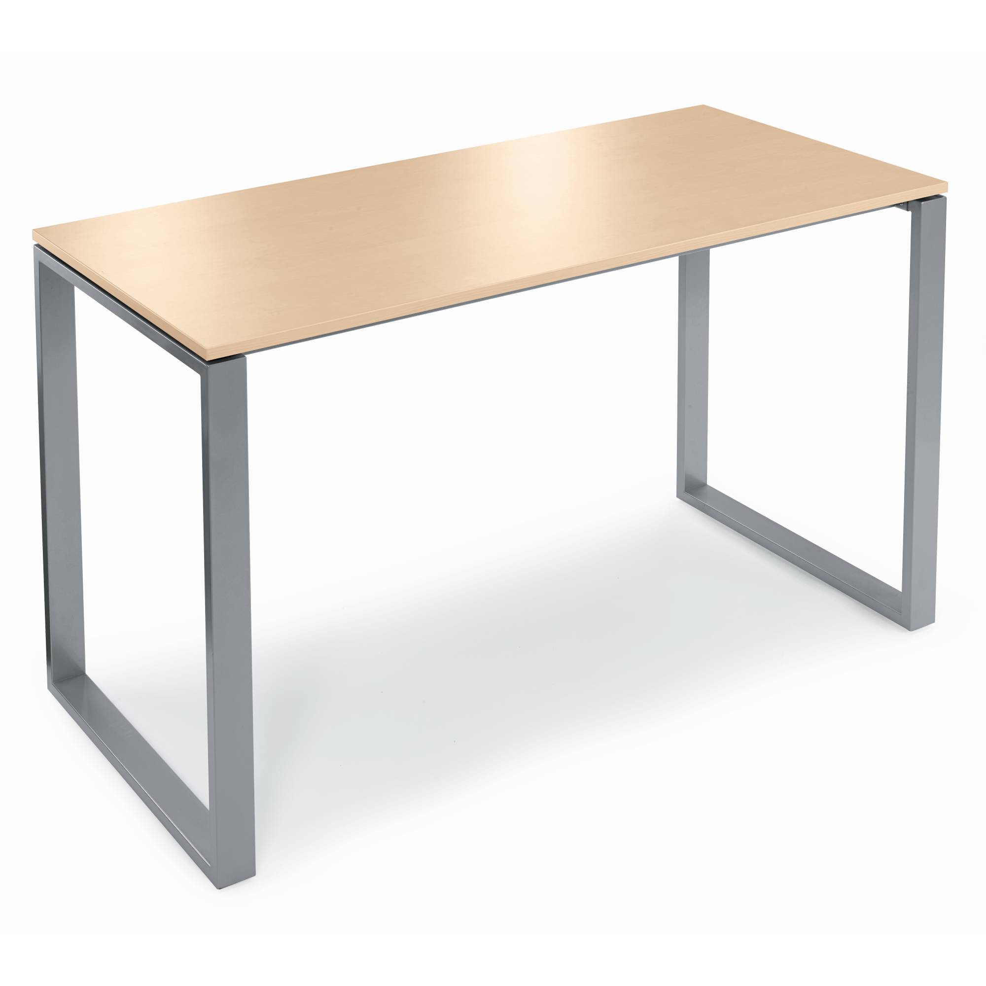 Stehtisch 160x80x110cm Gestell si Platte ahorn