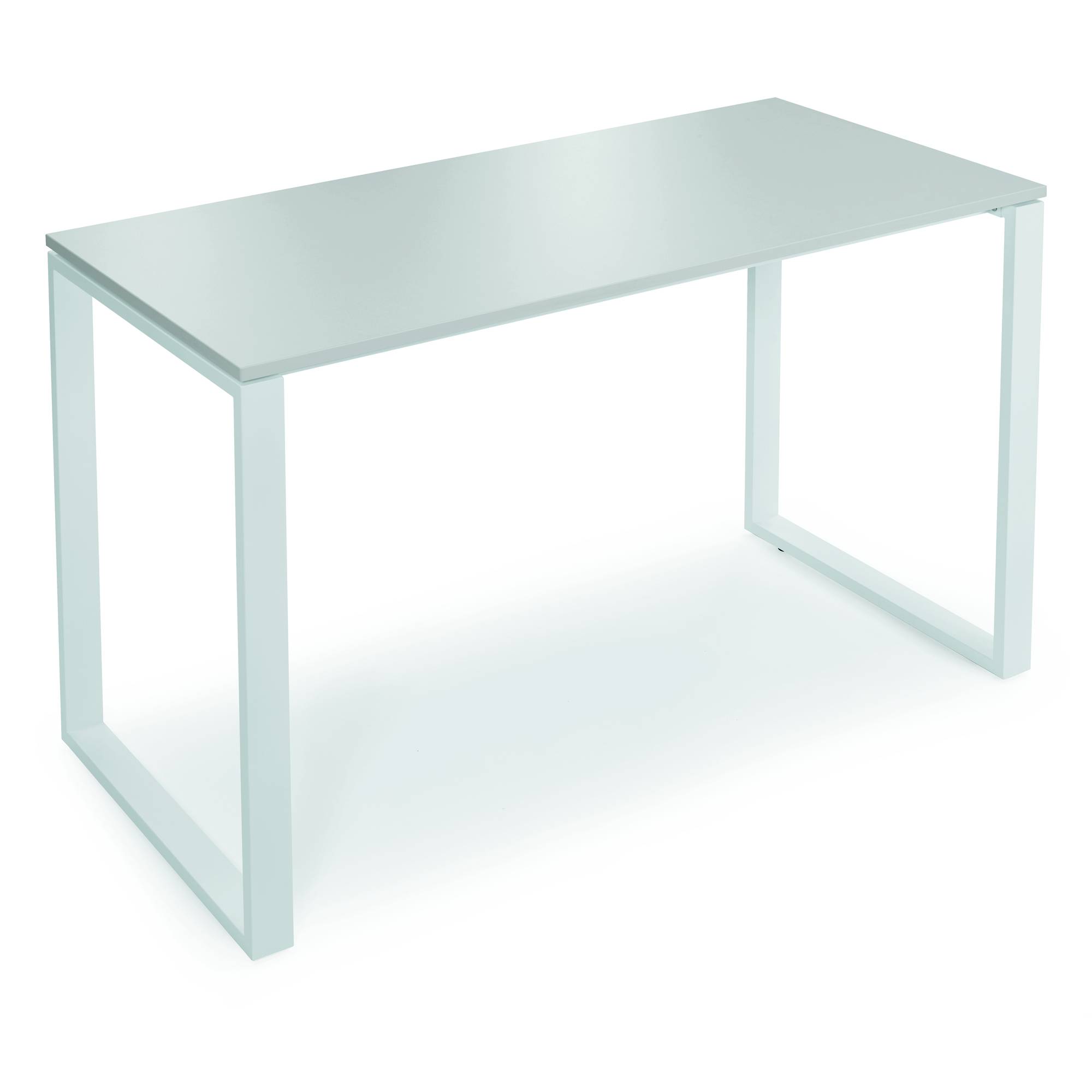 Stehtisch 160x80x110cm Gestell ws Platte lgr