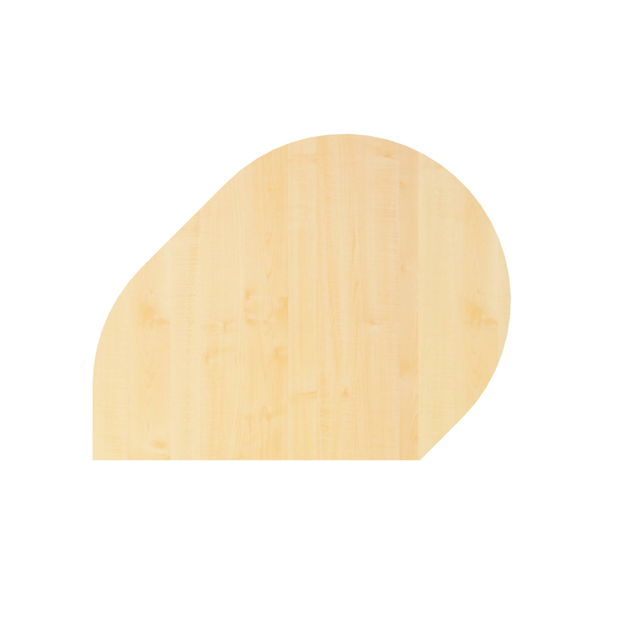 Hammerbacher Anbautisch 80x103cm si/ah