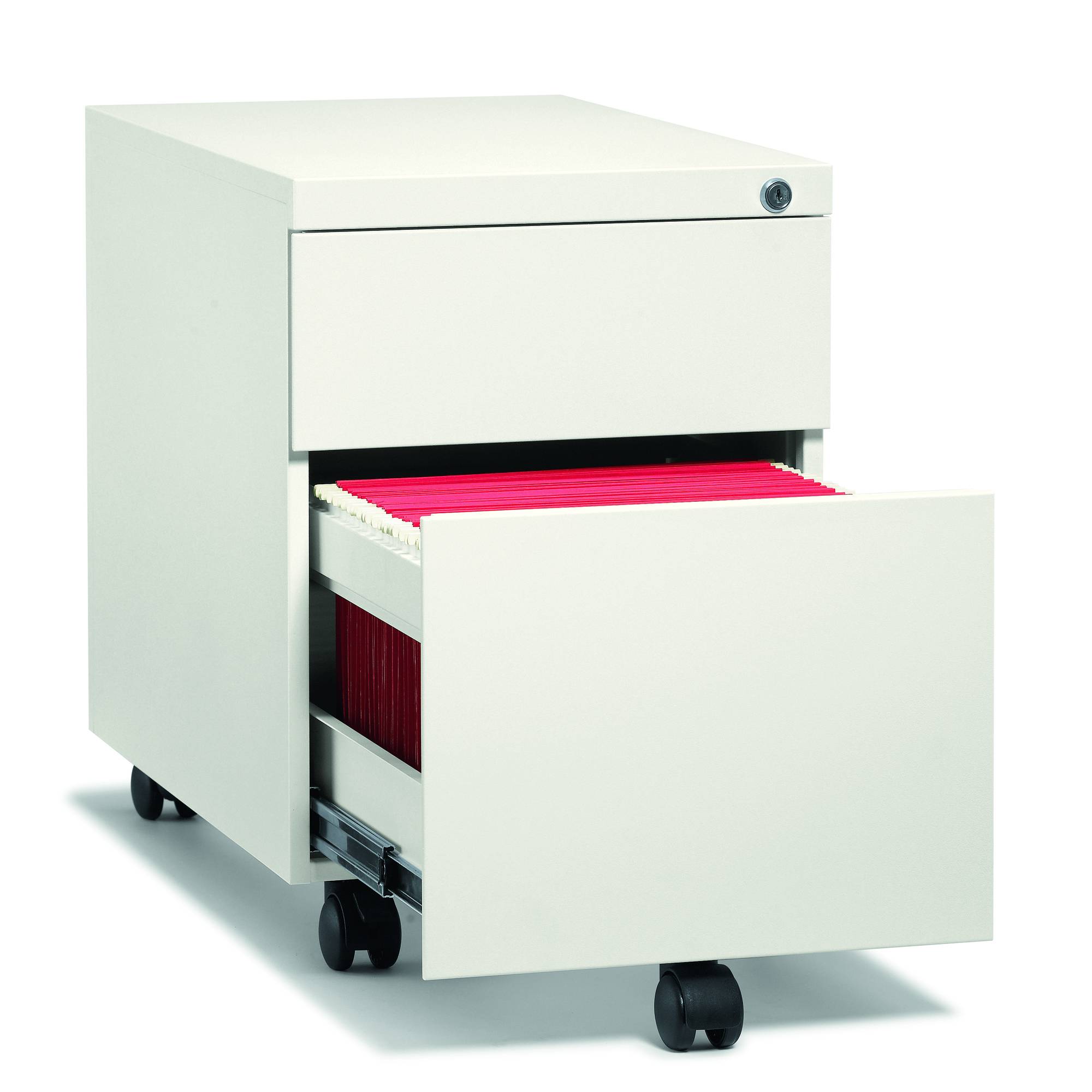 Rollcontainer 1xSchub 1xHR 39x55x59cm ws