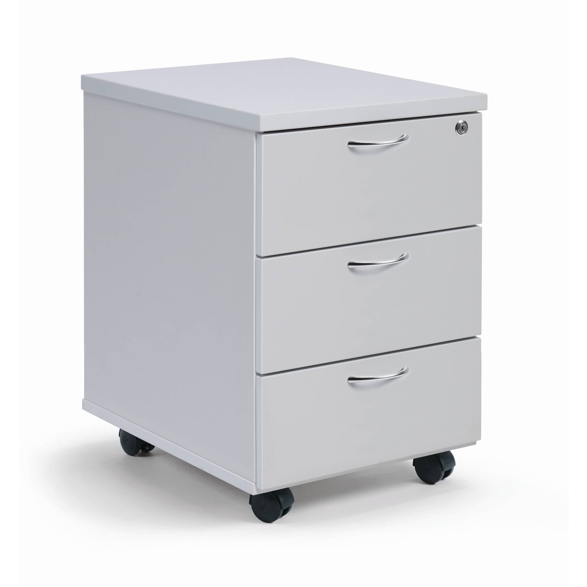 Rollcontainer 3xSchub 58,5x40,7x50cm lgr