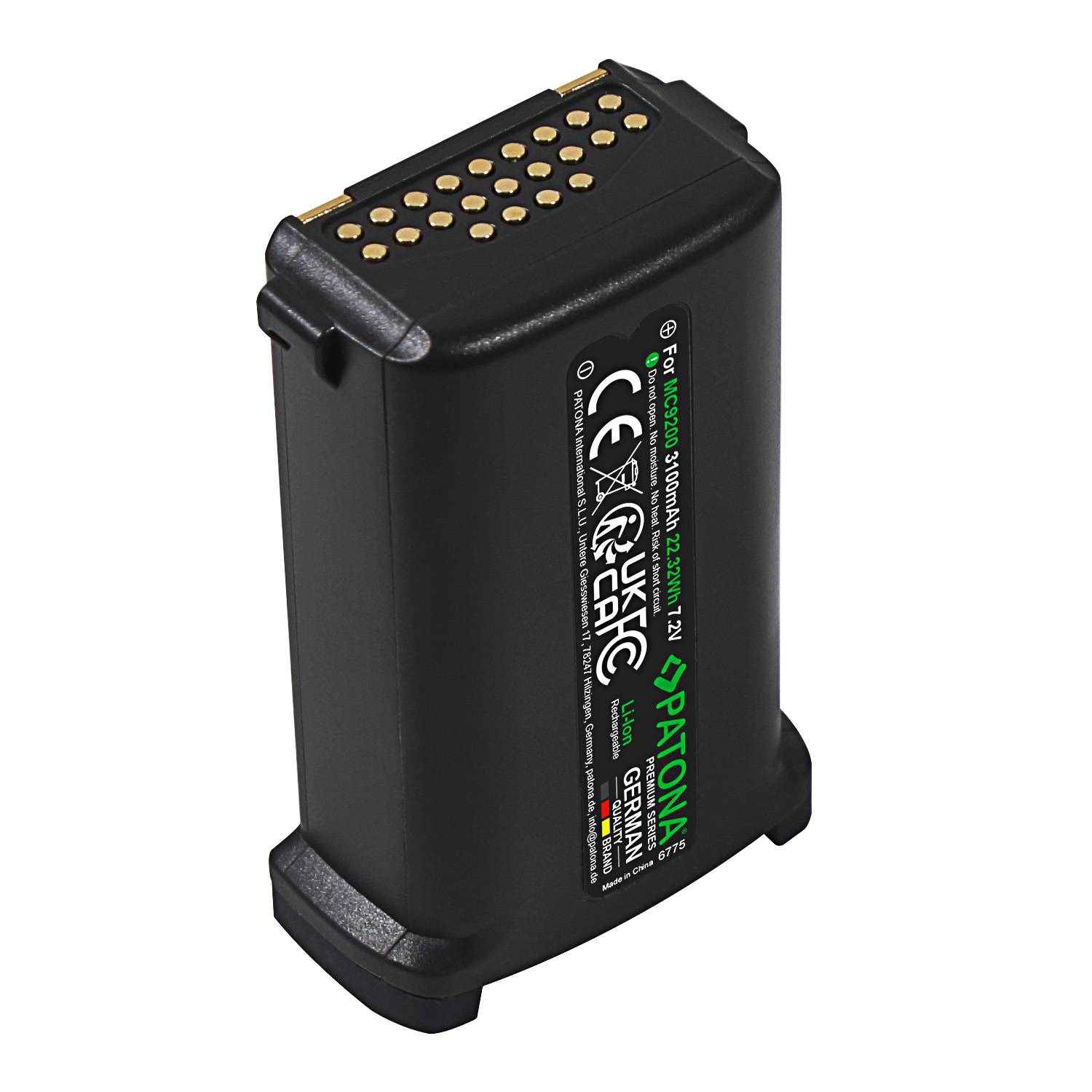 PATONA Premium Akku für Zebra MC9200 BTRY-MC9X-26MA-01