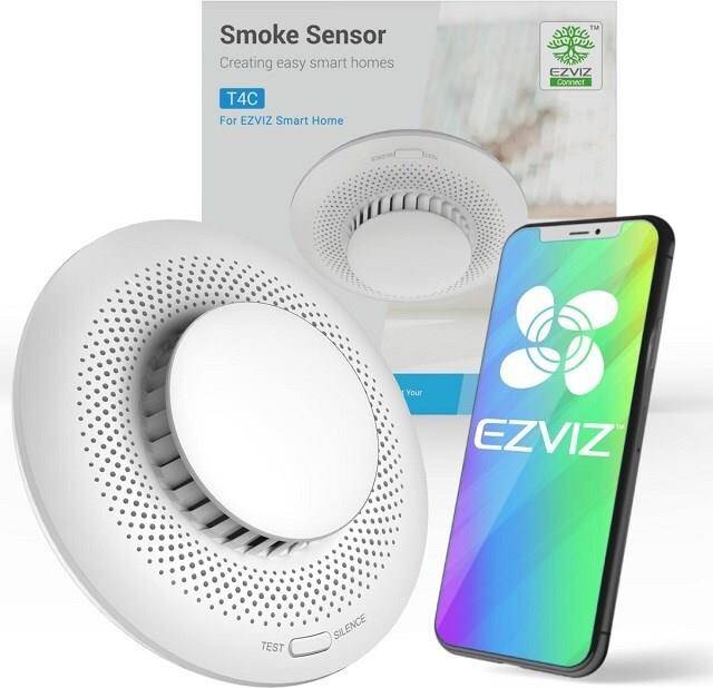 Ezviz T4C - Rauchmelder - ZigBee 3.0 - 2.4 Ghzbatteriebetrieben