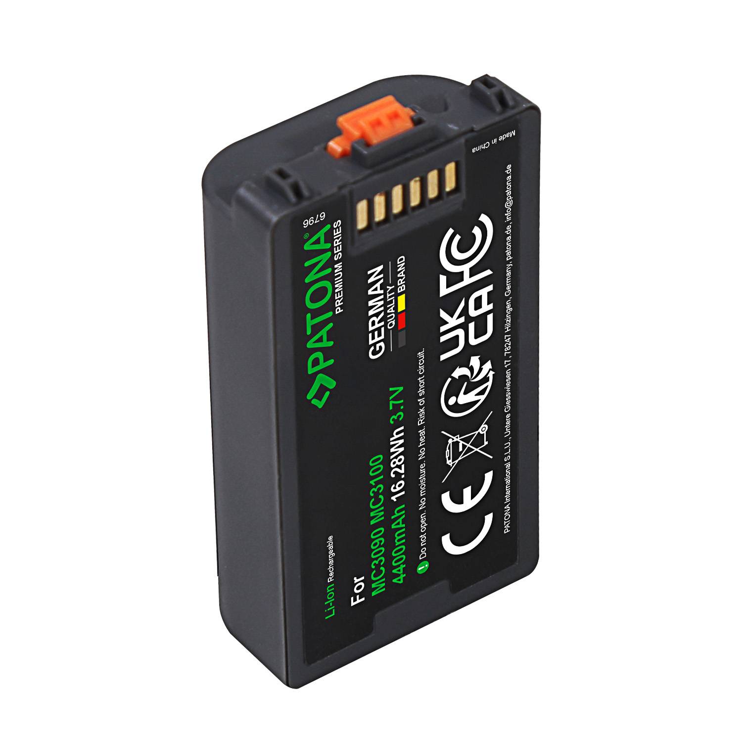 PATONA Premium Akku für Symbol MC3100 82-127909-02 – 4400mAh
