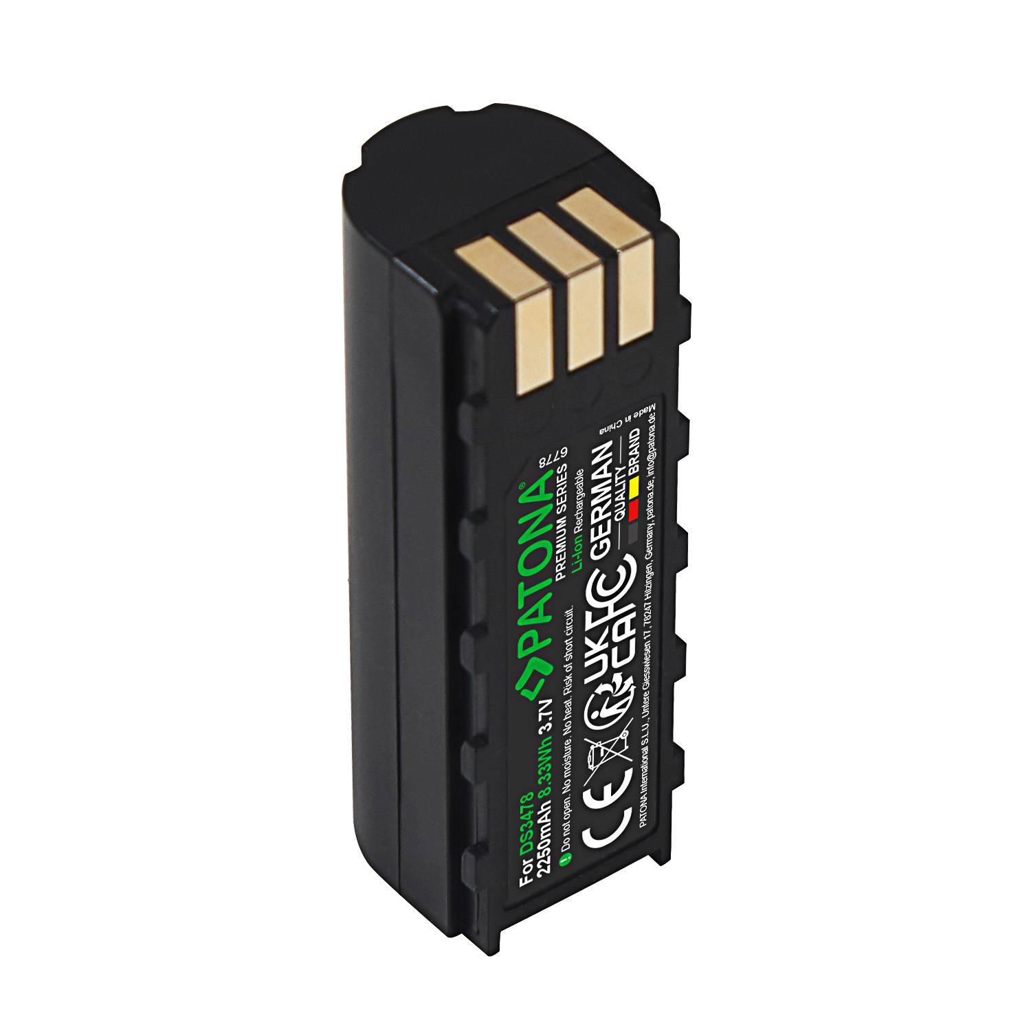 PATONA Premium Akku für Symbol DS3478 21-62606-01 – 3,7V 2250mAh