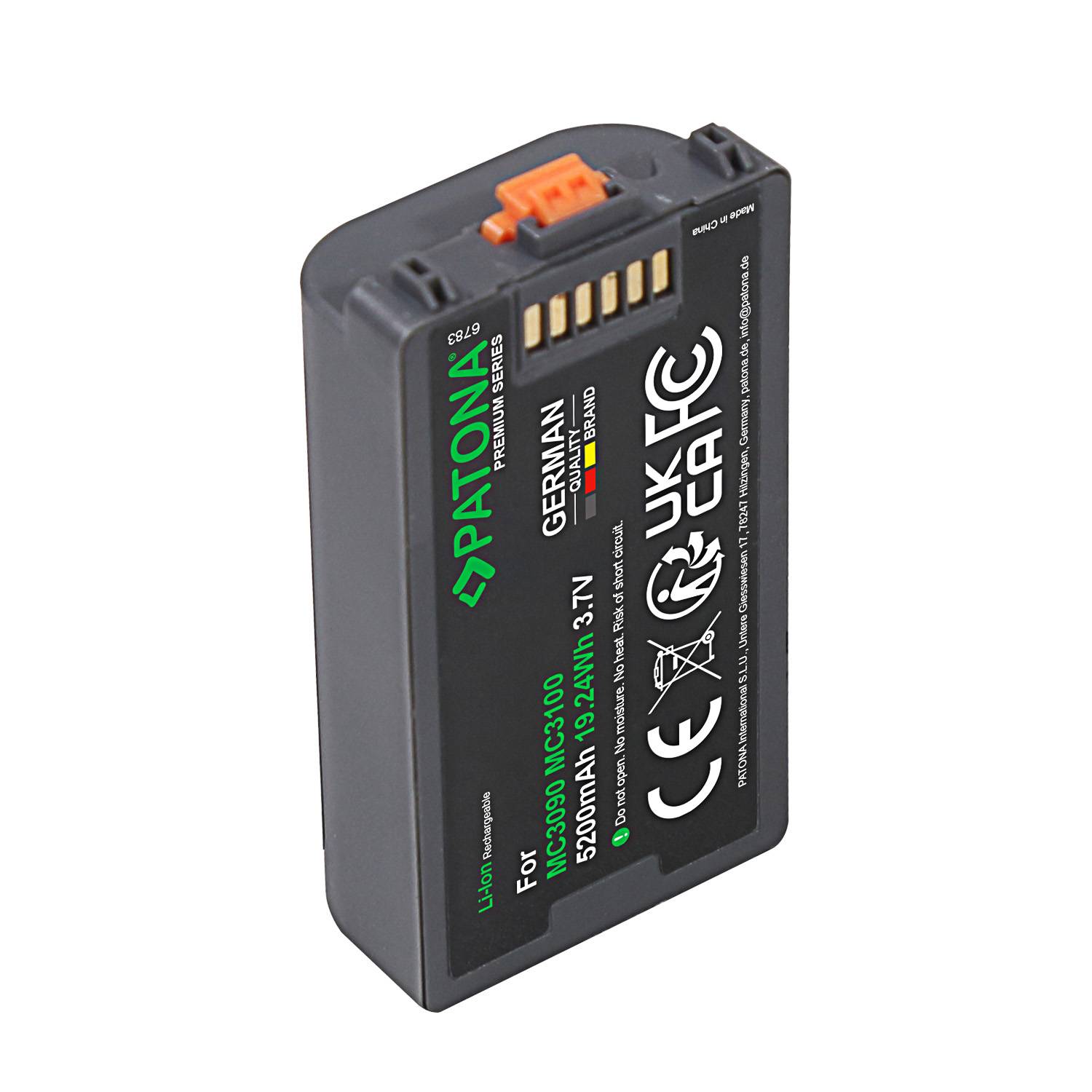 PATONA Premium Akku für Symbol MC3200 BTRY-MC32-01-01 – 6800mAh