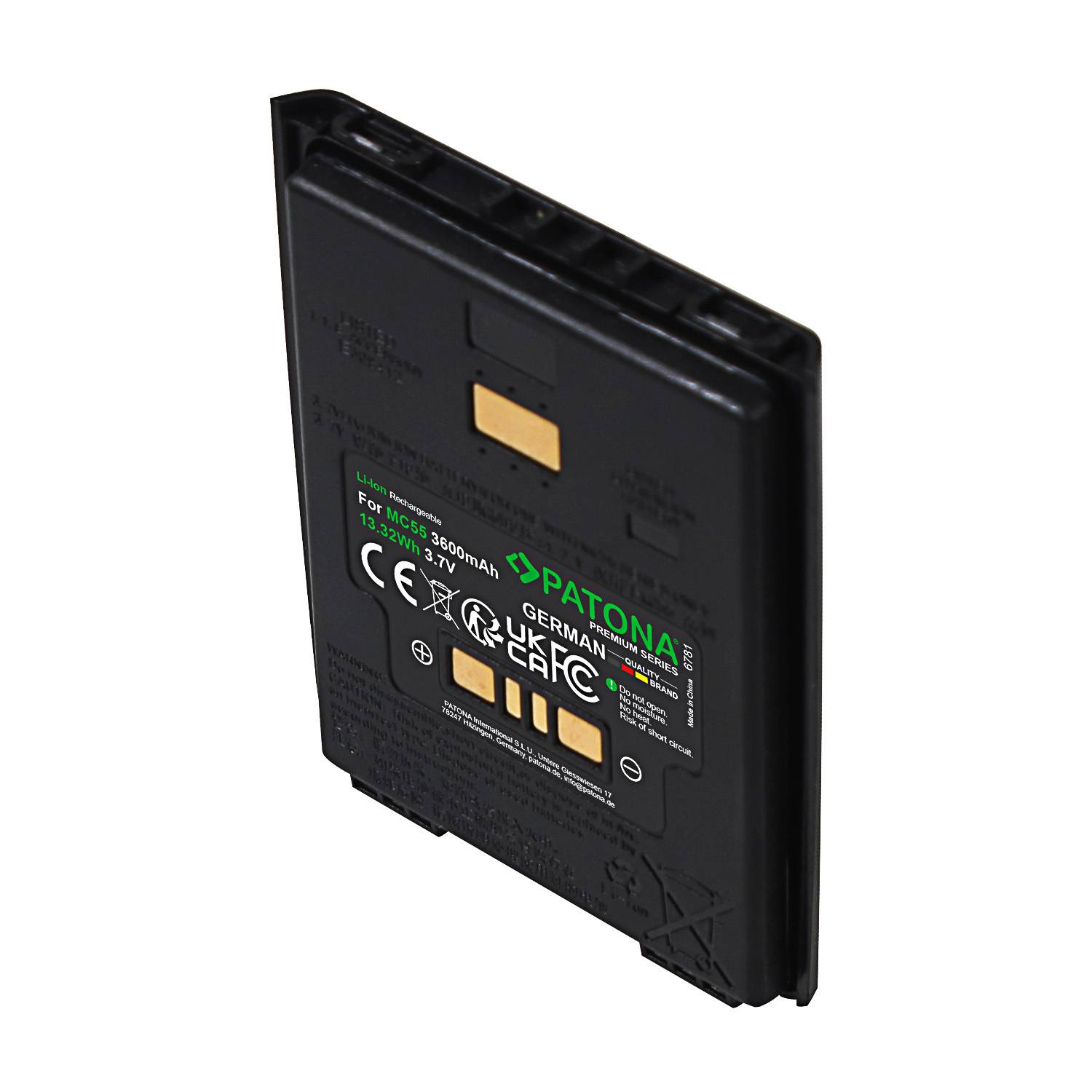 PATONA Premium Akku für Symbol MC55 BTRY-MC55EAB02 – 3600mAh