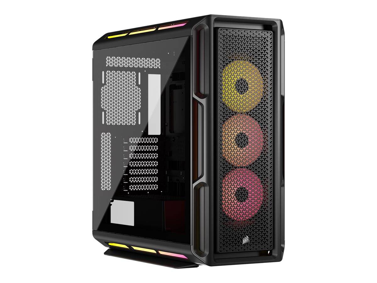 CORSAIR iCUE LINK 5000T LX RGB - Mid tower Gaming - E-ATX - Seitenteil mit Fenster (gehärtetes Glas)