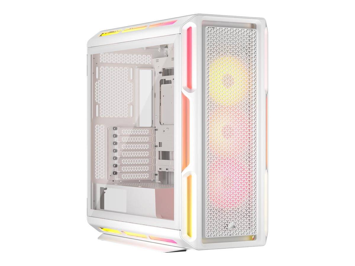 CORSAIR iCUE LINK 5000T LX RGB - Mid tower Gaming - E-ATX - Seitenteil mit Fenster (gehärtetes Glas)