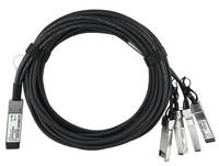 BLUEOPTICS - X4DACBL1 kompatibles BlueLAN QSFP DAC SC253501K1M30