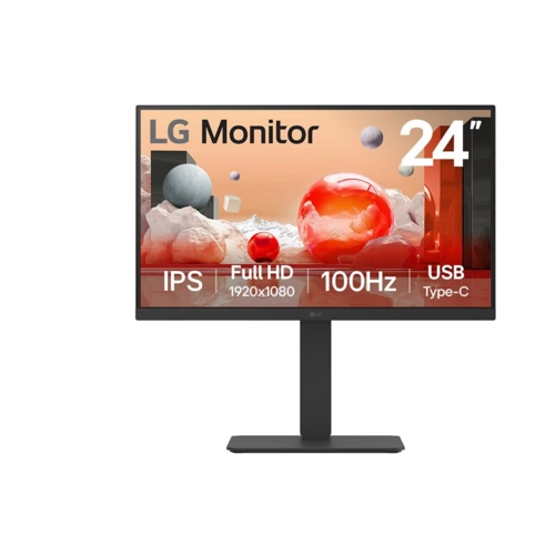 LG 24BA650-B - LCD-Monitor - 61 cm (24"") (23.8"" sichtbar) LG 24BA650-B - LCD-Monitor - 61 cm (24"") (23.8"" sichtbar)
