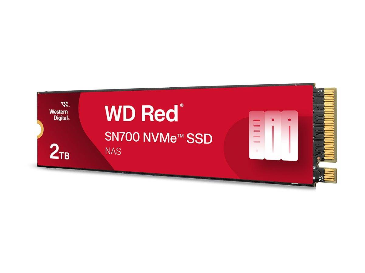WD Red SN700 WDS200T1R0C-68BDK0 - SSD - 2 TB - intern - M.2 2280 - PCIe 3.0 x4 (NVMe)