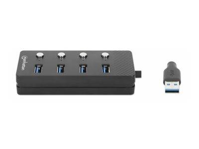 Manhattan - Hub - 4 x USB 3.2 Gen 1 - Desktop