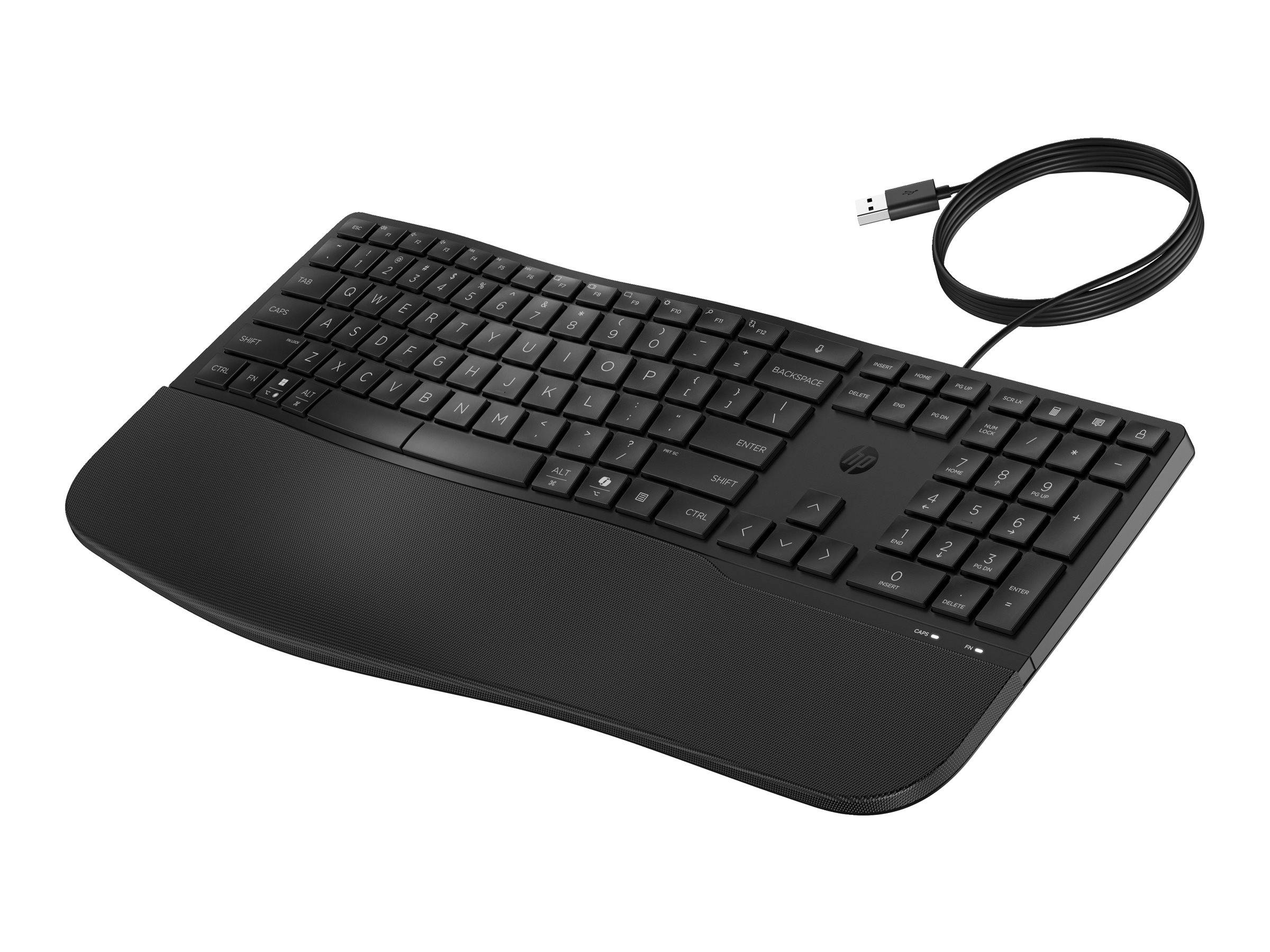 HP 485 Comfort - Tastatur - mehrere Geräte, 23 programmierbare Tasten, 3-Zonen-Layout