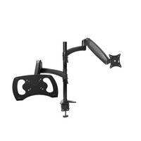 Trust Mara - Befestigungskit (Doppelarm) - für Monitor/Notebook - Schwarz - Bildschirmgröße: bis zu 81,3 cm (up to 32"" (