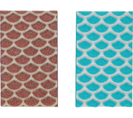 BGS TECHNIC Schleifschwamm-Satz, 80812, K120/K180, 2-teilig