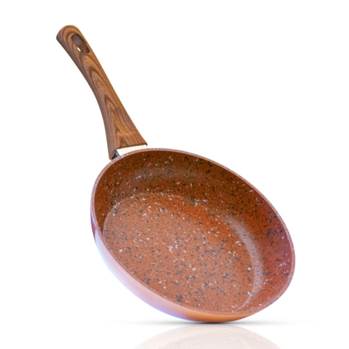 Livington Copper & Stone Pan - Bratpfanne - Pfanne 28cm - Anthihaft - für alle Herdarten - kratzfest - Induktion - gleichmäßige Hitzeverteilung - Livington Copper & Stone Pan - Bratpfanne - Pfanne 28cm - Anthihaft - für alle Herdarten - kratzfest - Induktion - gleichmäßige Hitzeverteilung -