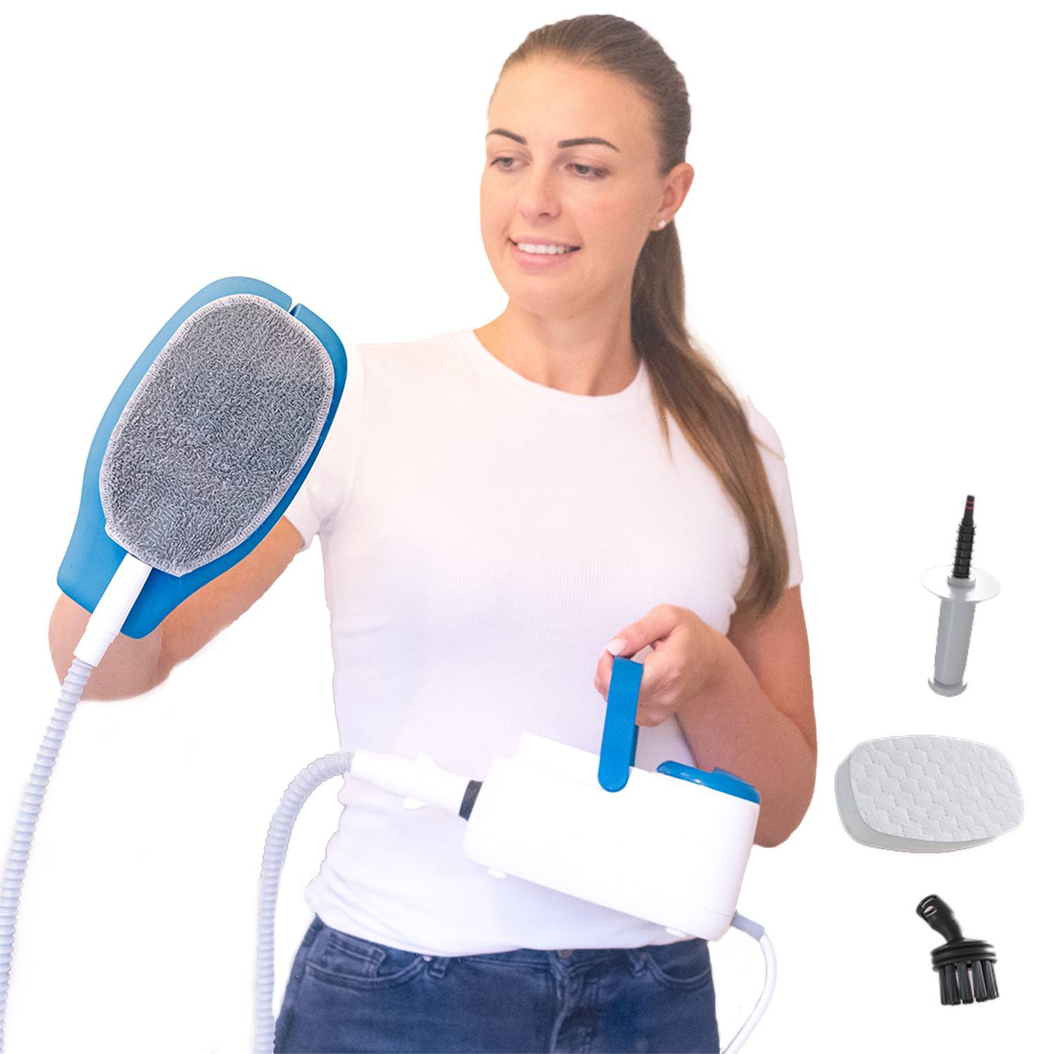 LIVINGTON SteamTouch Hygienepads 10 Stück - Zusatzpads für Livington SteamTouch für hygienische Sauberkeit