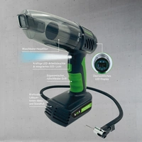 Hammersmith AirStorm - Kabelloser Handstaubsauger & Luftkompressor mit SOS-Licht & umfangreichem Zubehör - Autoreifen aufpumpen - Kontrolle des Hammersmith AirStorm - Kabelloser Handstaubsauger & Luftkompressor mit SOS-Licht & umfangreichem Zubehör - Autoreifen aufpumpen - Kontrolle des
