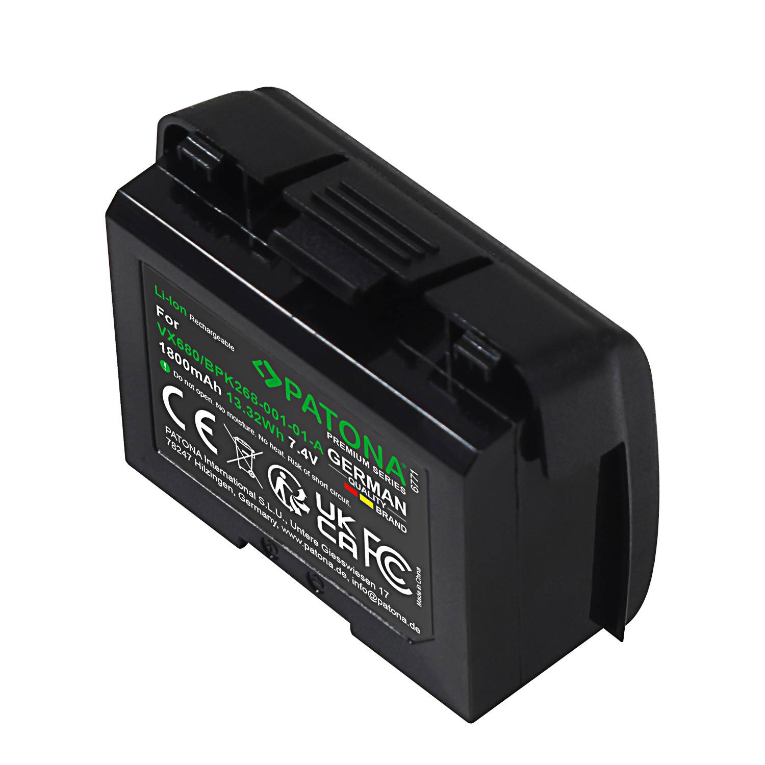 PATONA Premium Akku für Verifone VX680 BPK268-001-01-A