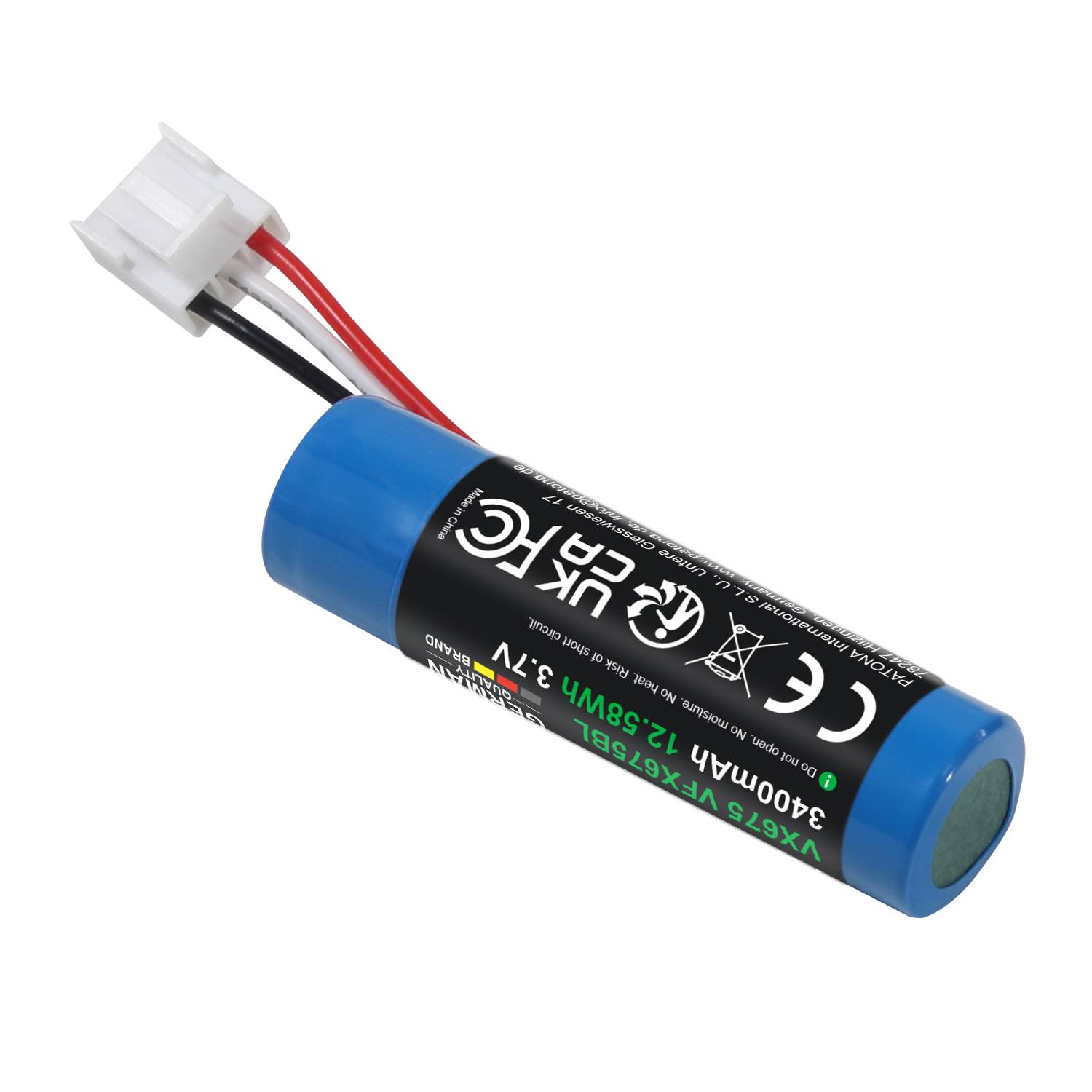 PATONA Premium Akku für Verifone VX675 BPK260–001 – 3400mAh