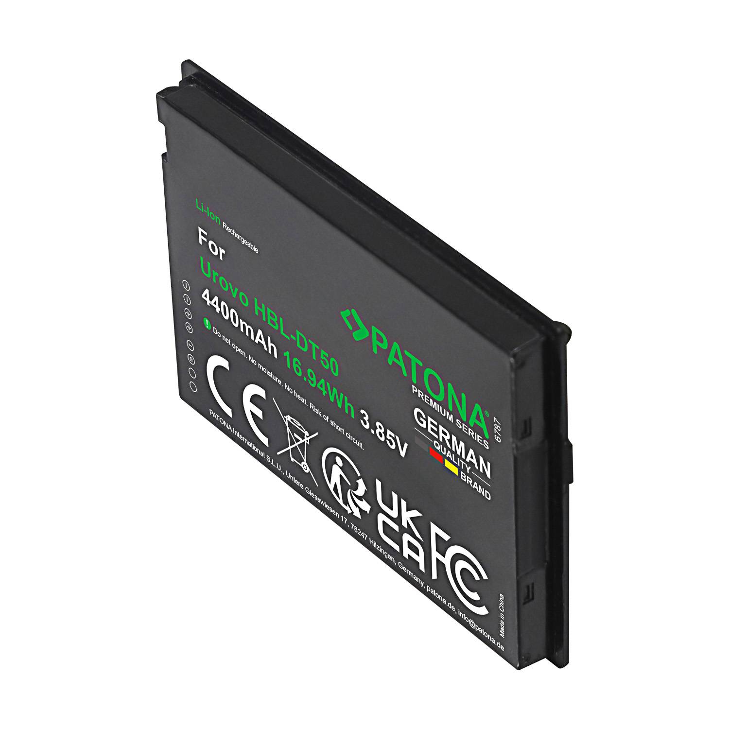 PATONA Premium Akku für Urovo DT50 HBL-DT50