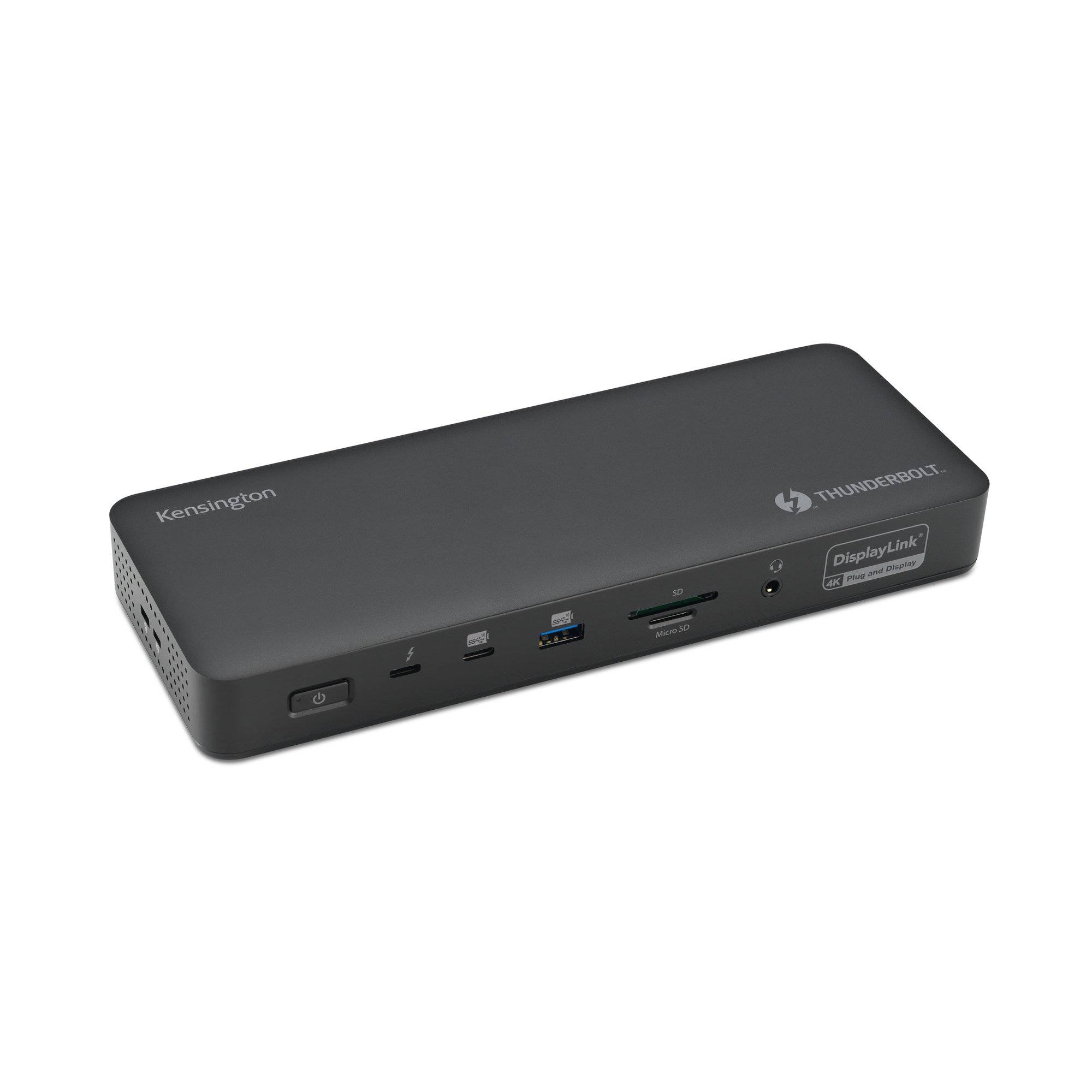 Kensington SD5920T EQ Thunderbolt 4 Quad 4K Hybride Dockingstation mit DisplayLinkTechnologie, Kabelgebunden, Thunderbolt 4, 96 W, 3,5 mm