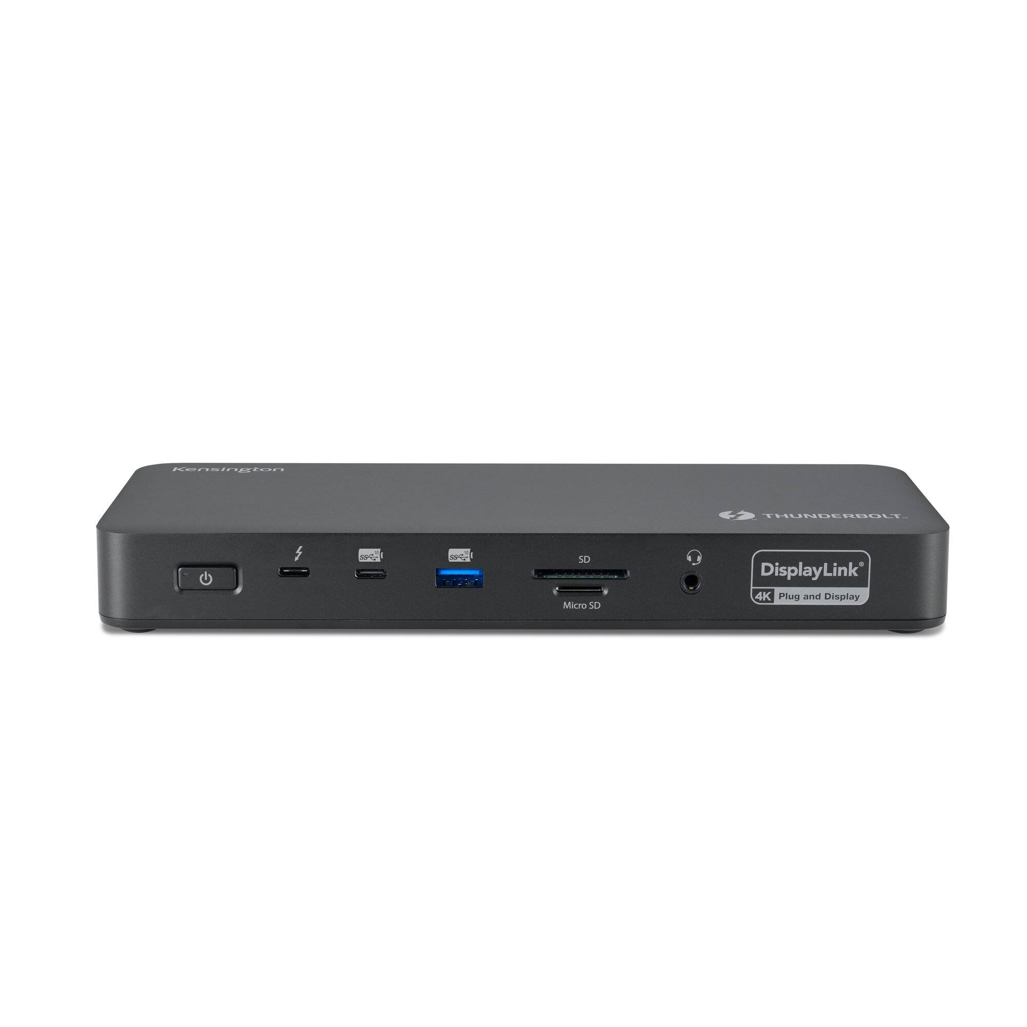 Kensington SD5920T EQ Thunderbolt 4 Quad 4K Hybride Dockingstation mit DisplayLinkTechnologie, Kabelgebunden, Thunderbolt 4, 96 W, 3,5 mm