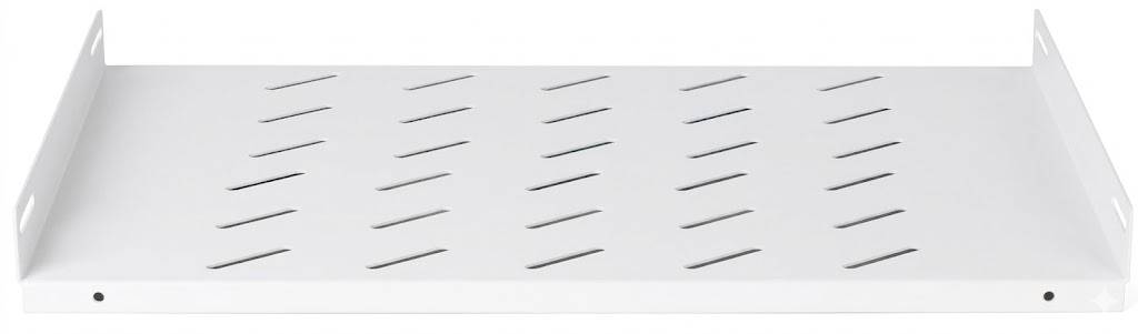 Danicom - Fachboden für 600mm Tiefe Wandschränke – 1 HE weiss