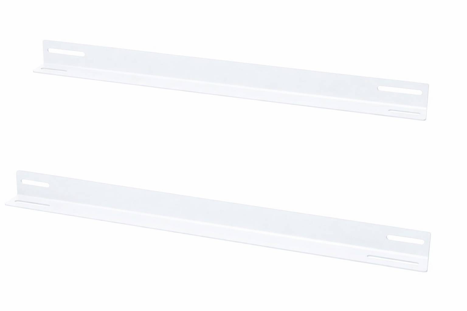 Danicom - 19” Rackschienen für 600mm tiefe Wandschränke - weiß