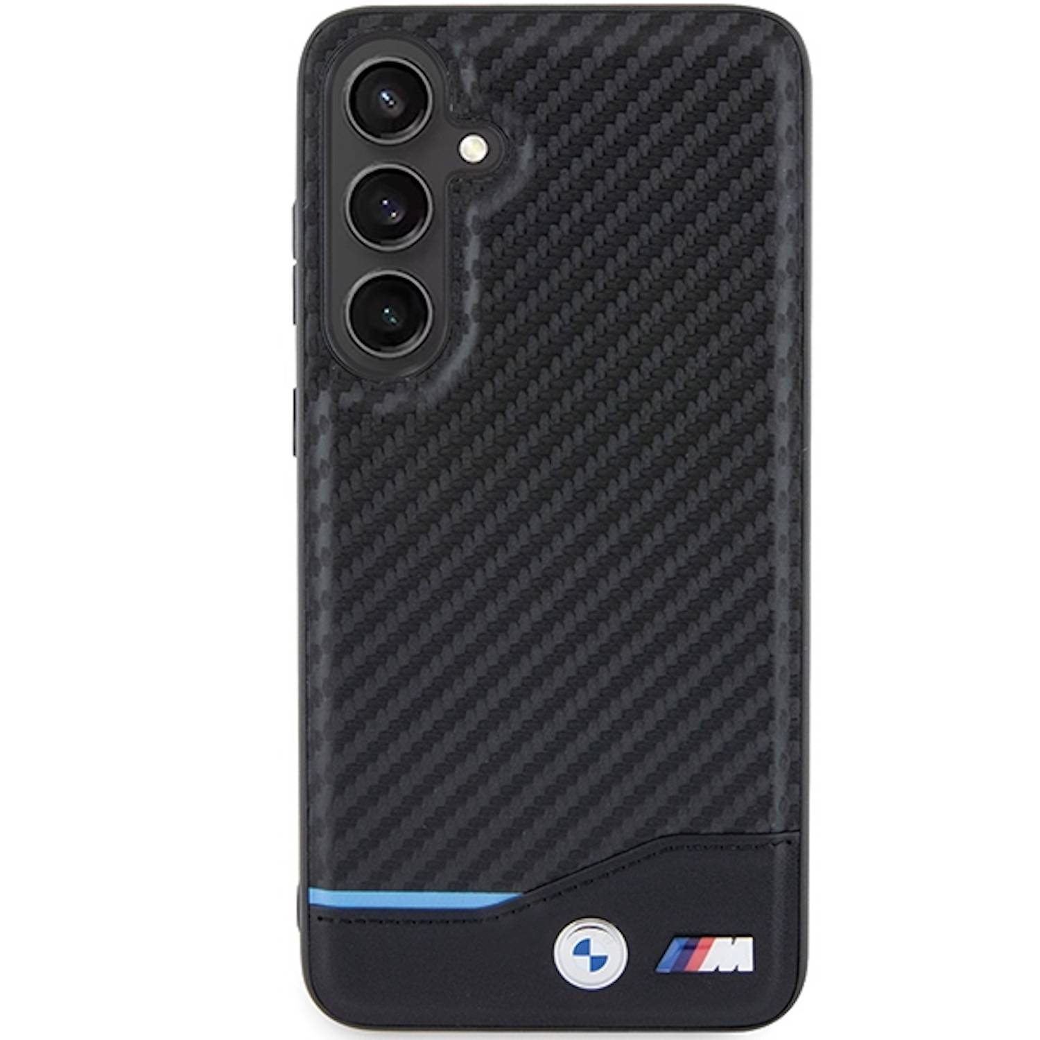 BMW Samsung Galaxy S24 Plus Carbon Schutzhülle Case.
