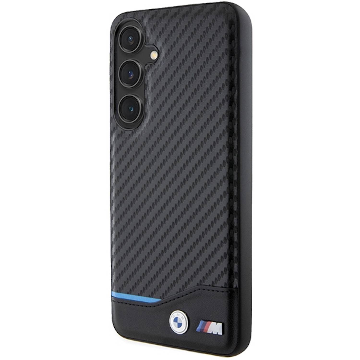 BMW Samsung Galaxy S24 Plus Carbon Schutzhülle Case.