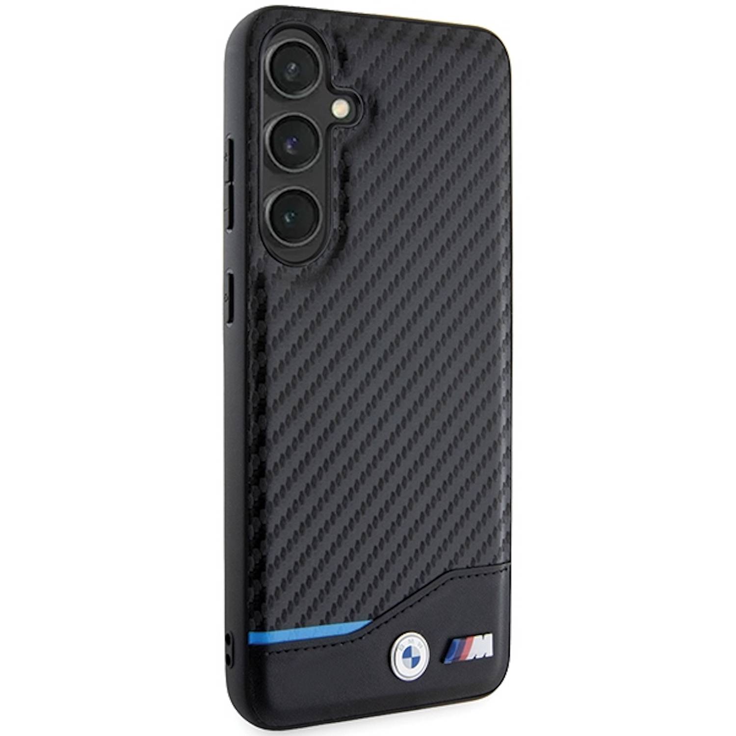 BMW Samsung Galaxy S24 Plus Carbon Schutzhülle Case.
