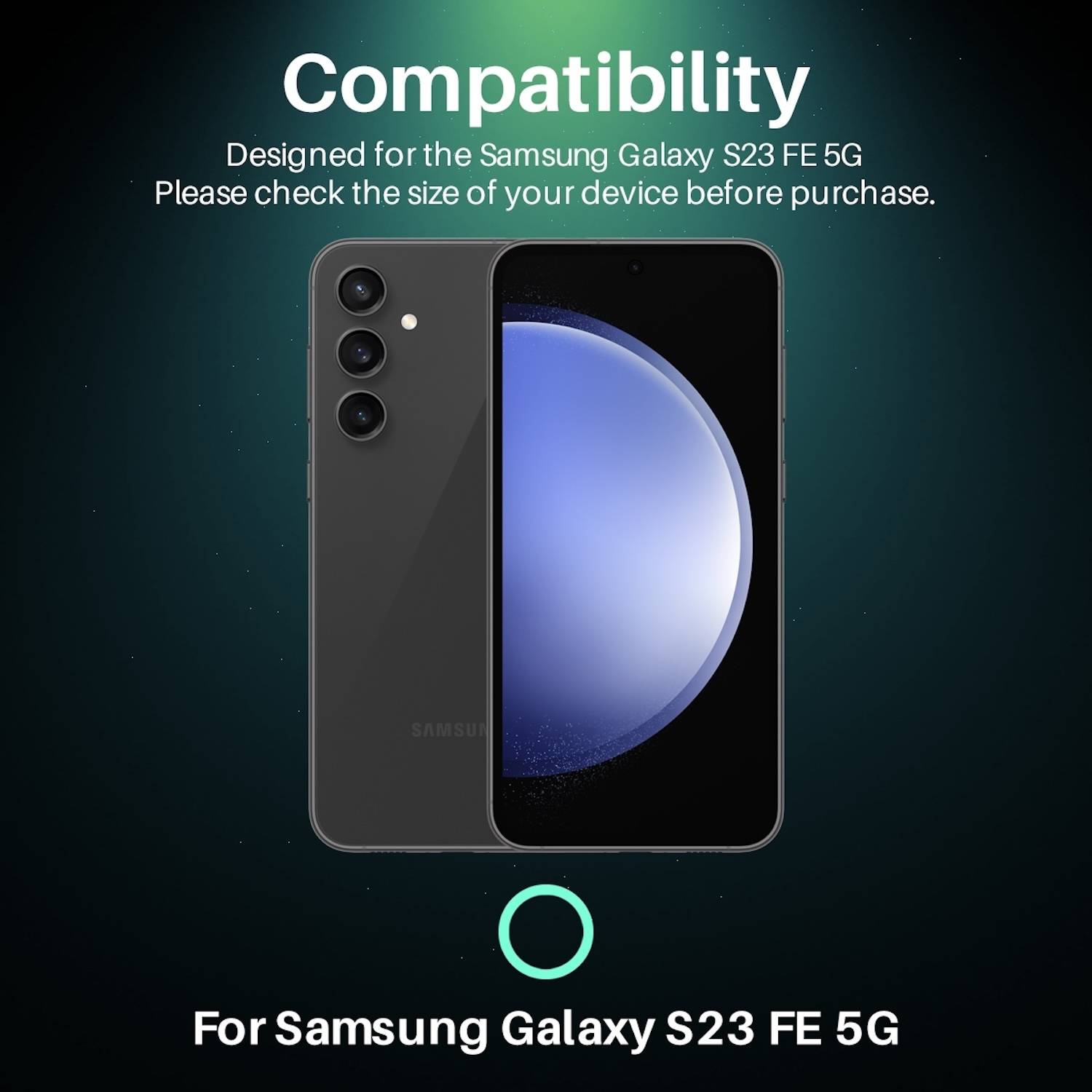 Für Samsung Galaxy S23 FE Schutz Hart Glas 9H Kamera Komplettschutz Transparent