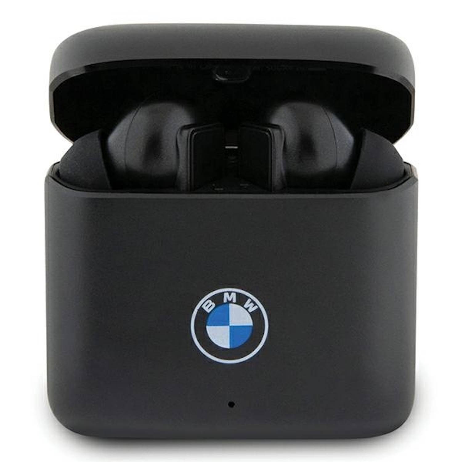 BMW kabelloses Laden Wireless-Kopfhörer Bluetooth + Dockingstation Schwarz