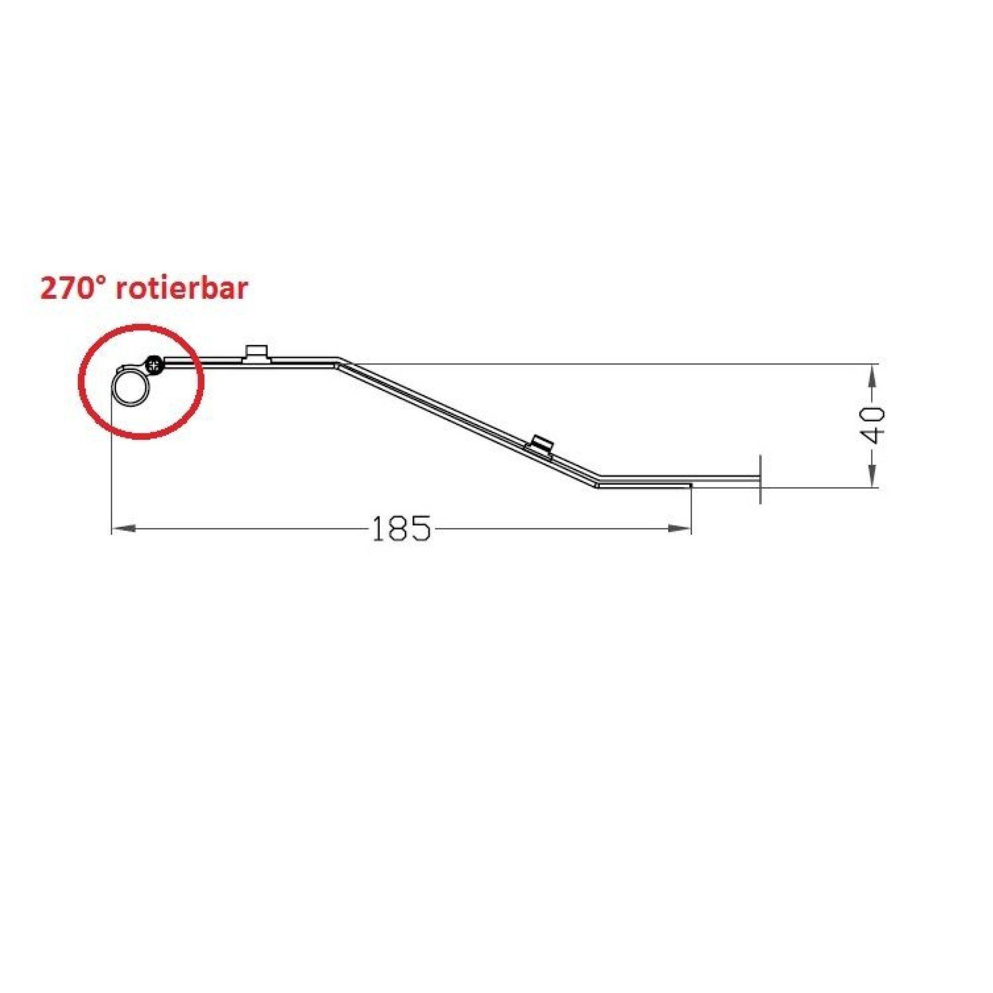 kalb | Runde LED Aufbauleuchten Schrankbeleuchtung 1-6er SET inkl. Netzteil mit/ohne Fußschalter