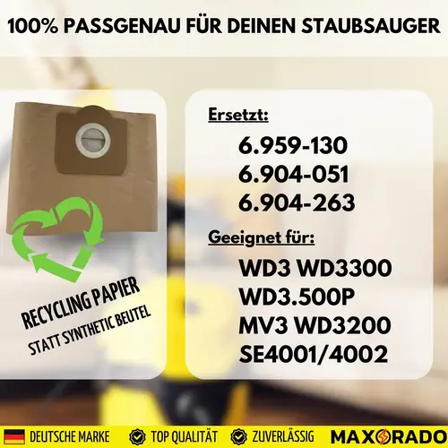 30 Staubsaugerbeutel für Kärcher WD3 MV3 6.959-130 WD3300 A2201 2204 2504 2554 2251 2604 WD3P MV3P Staubsauger Zubehör Ersatzteile Beutel Tüten Pa 30 Staubsaugerbeutel für Kärcher WD3 MV3 6.959-130 WD3300 A2201 2204 2504 2554 2251 2604 WD3P MV3P Staubsauger Zubehör Ersatzteile Beutel Tüten Pa