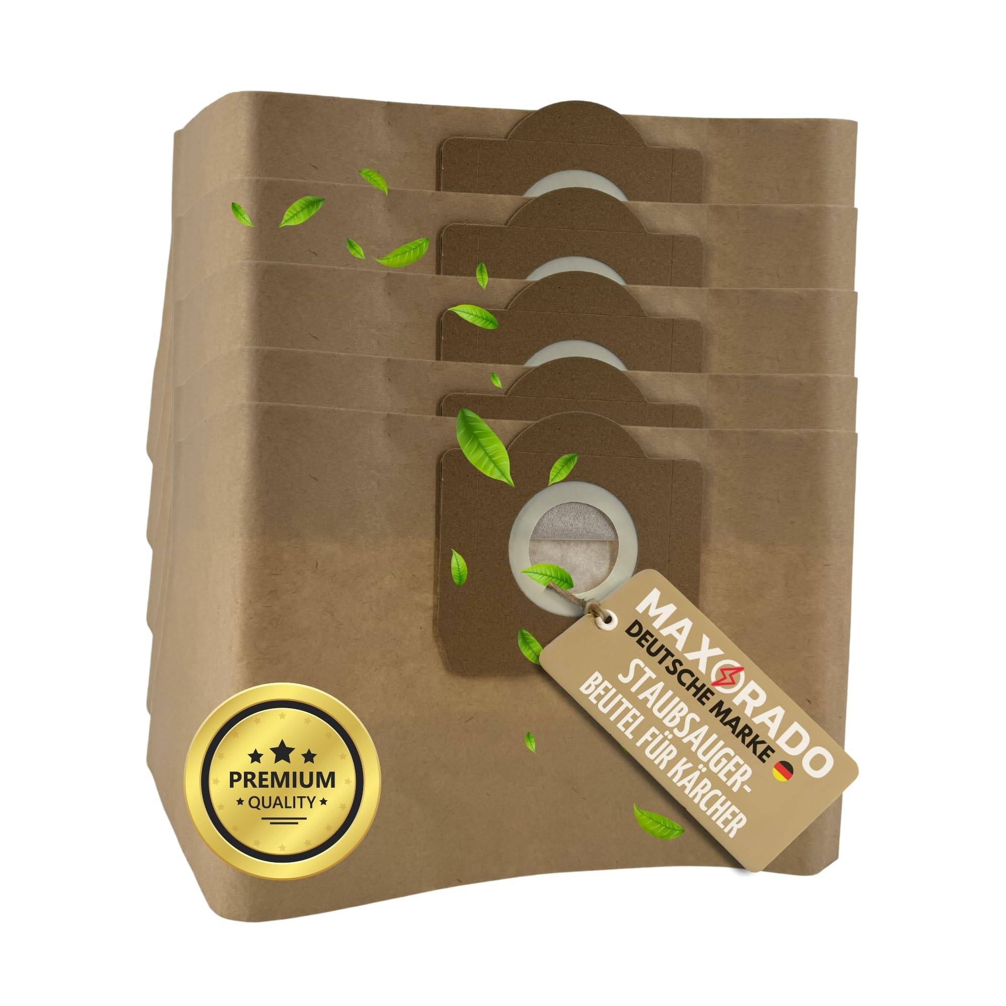 40 Staubsaugerbeutel für Kärcher WD3 MV3 6.959-130 WD3300 A2201 2204 2504 2554 2251 2604 WD3P MV3P Staubsauger Zubehör Ersatzteile Beutel Tüten Pa