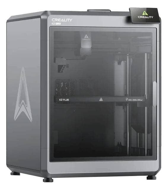 Creality K2 Plus FDM 3D-Drucker, 350x350x350mm Bauraum, 600mm/s, AI-Kameras, beheizte Kamm
