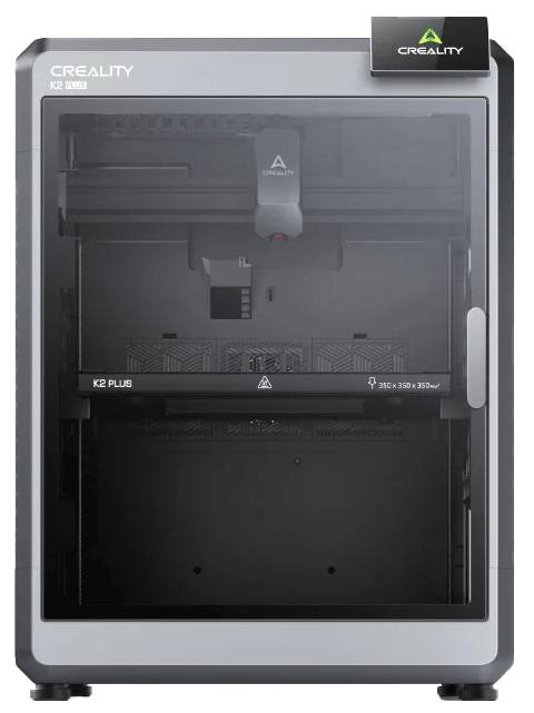Creality K2 Plus FDM 3D-Drucker, 350x350x350mm Bauraum, 600mm/s, AI-Kameras, beheizte Kamm