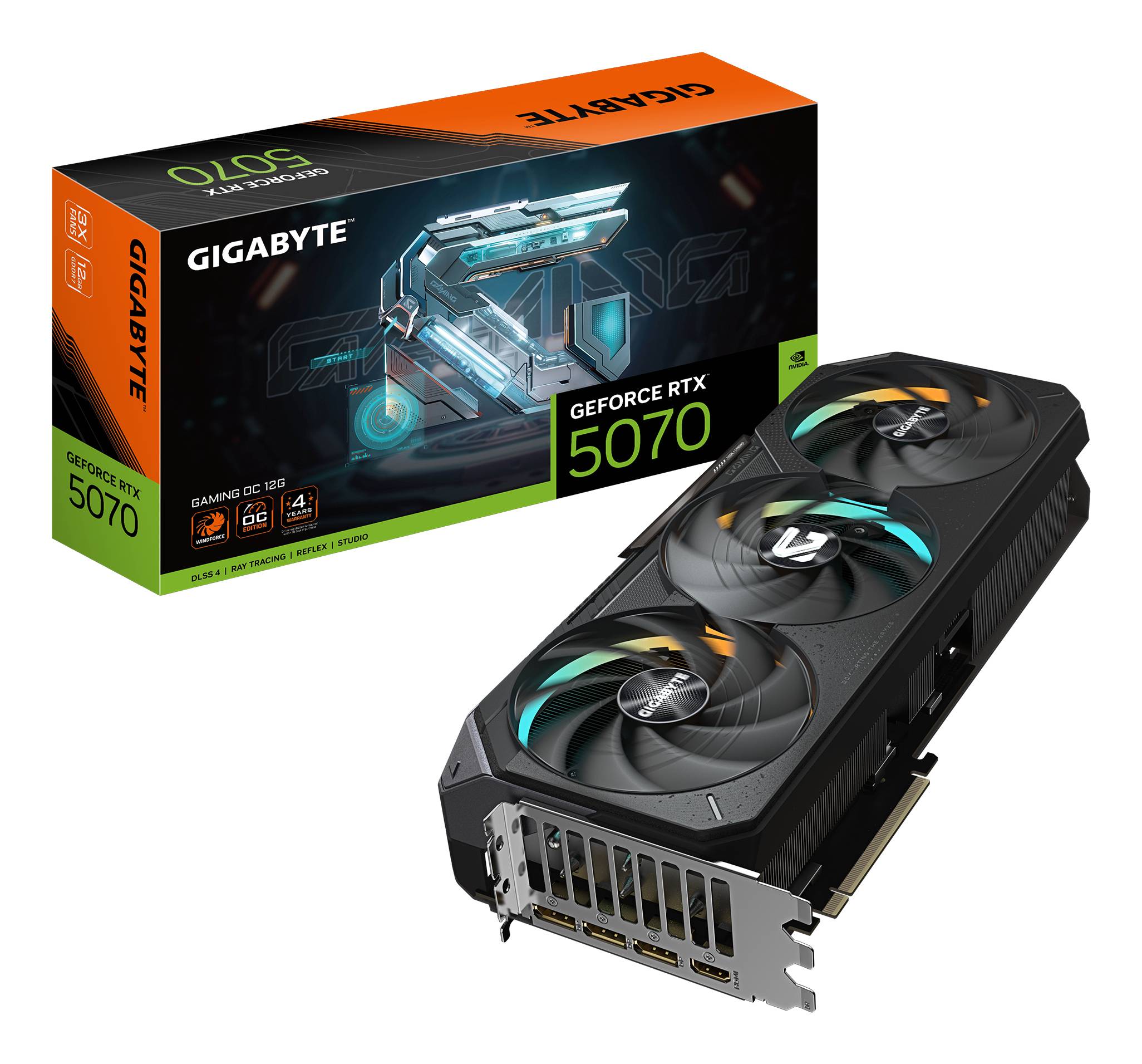 Gigabyte RTX5070 TI Gaming OC 16GB GDDR7 HDMI 3xDP